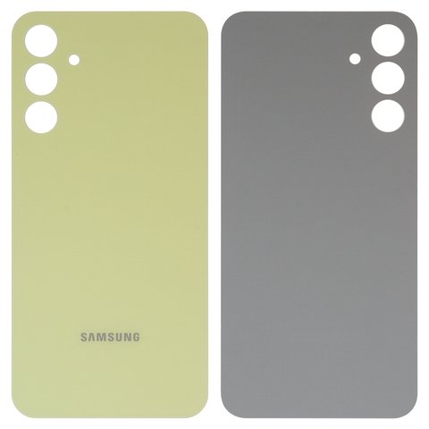 Panel trasero de carcasa puede usarse con Samsung A155 Galaxy A15, A156 Galaxy A15 5G, amarillo, personality yellow