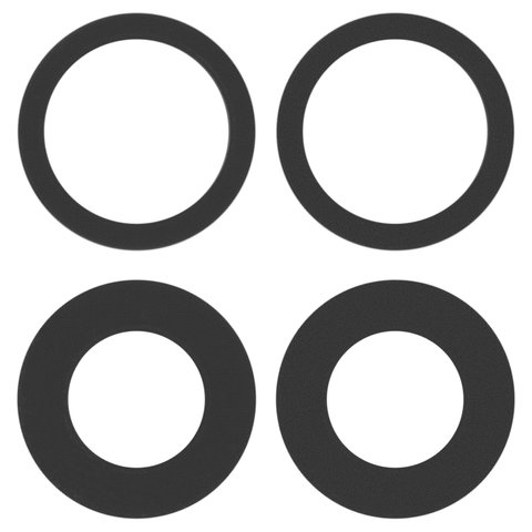 Vidrio de cámara puede usarse con iPhone 16, iPhone 16 Plus, negro, sin marco, juego de 2 uds., Original PRC 