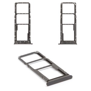 Sujetador de tarjeta SIM puede usarse con Samsung A055 Galaxy A05, negro, dual SIM