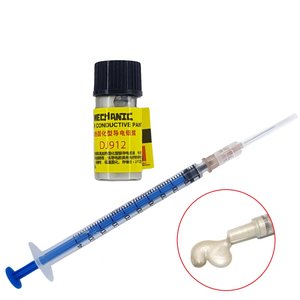 Barniz conductivo Mechanic DJ912, 6 g, silver conductive paint