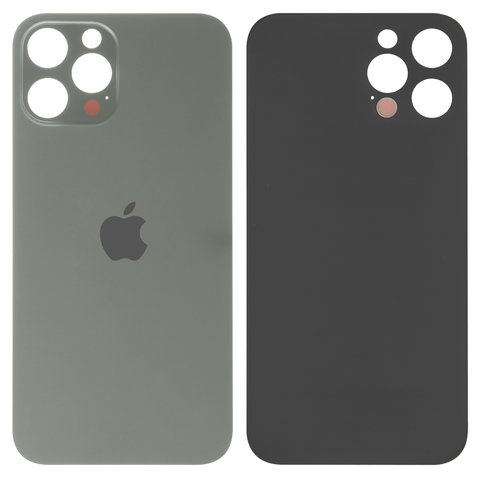 Задняя панель корпуса для iPhone 12 Pro Max, серая, нужно снять стекло камеры, small hole, graphite