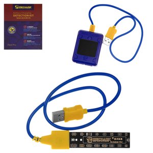 Кабель для запуску батареї Mechanic iTest Pro, з цифровим індикатором зарядки, android 17 in 1