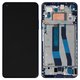 Дисплей для Xiaomi Mi 11 Lite 5G NE, синий, с рамкой, Original (PRC)
