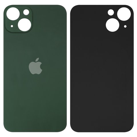 Задняя панель корпуса для iPhone 13, зеленая, нужно снять стекло камеры, small hole