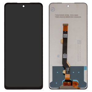 Дисплей для Tecno Spark 20 Pro KJ6 ; Infinix Hot 40 X6836 , Hot 40 Pro X6837 , чорний, без рамки, Original PRC , TXDI680QBQPX