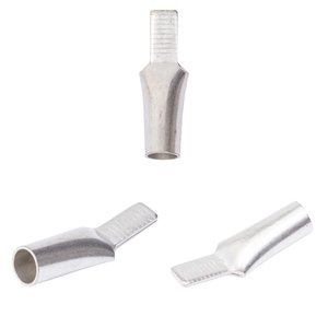 Наконечник DT(FN  25, плоский, мідний, луджений, 25 мм², C45 25