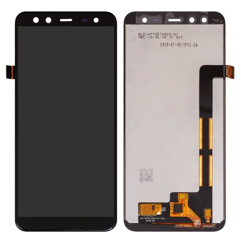 Дисплей для Blackview S8, чорний, без рамки, High Copy