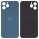 Задняя панель корпуса для iPhone 12 Pro Max, синяя, не нужно снимать стекло камеры, Original (PRC), big hole