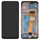 Дисплей для Samsung A035F Galaxy A03, чорний, з рамкою, High Copy
