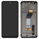 Дисплей для Xiaomi Redmi 10 (2021), черный, с рамкой, High Copy
