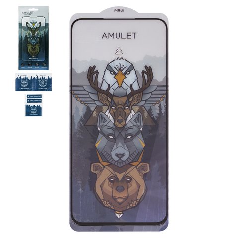 Защитное стекло iNobi Amulet для Samsung S721 Galaxy S24 FE, Full Screen, Anti Static, черный
