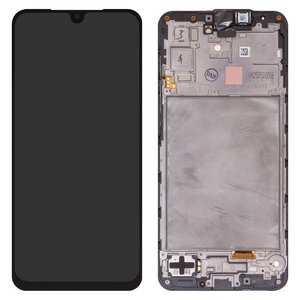 Дисплей для Samsung A176 Galaxy A17 5G, черный, с рамкой, Original PRC 
