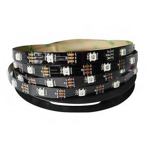 Світлодіодна стрічка RGB SMD5050, WS2812B (з управлінням, IP20, 5 В, 30 діодів/м, 1 м) Світлодіодна стрічка RGB SMD5050, WS2812B (з управлінням, IP20, 5 В, 30 діодів/м, 1 м)