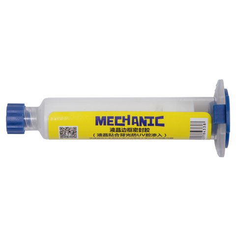 Клей герметик Mechanic MCNUV 706, для изоляции подсветки от УФ клея, 10 мл