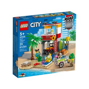 Конструктор LEGO City Рятувальний пост на пляжі 60328 
