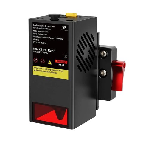 Дополнительный модуль лазера TwoTrees TTC3018 Pro, TTC450Pro, TTC450 Ultra